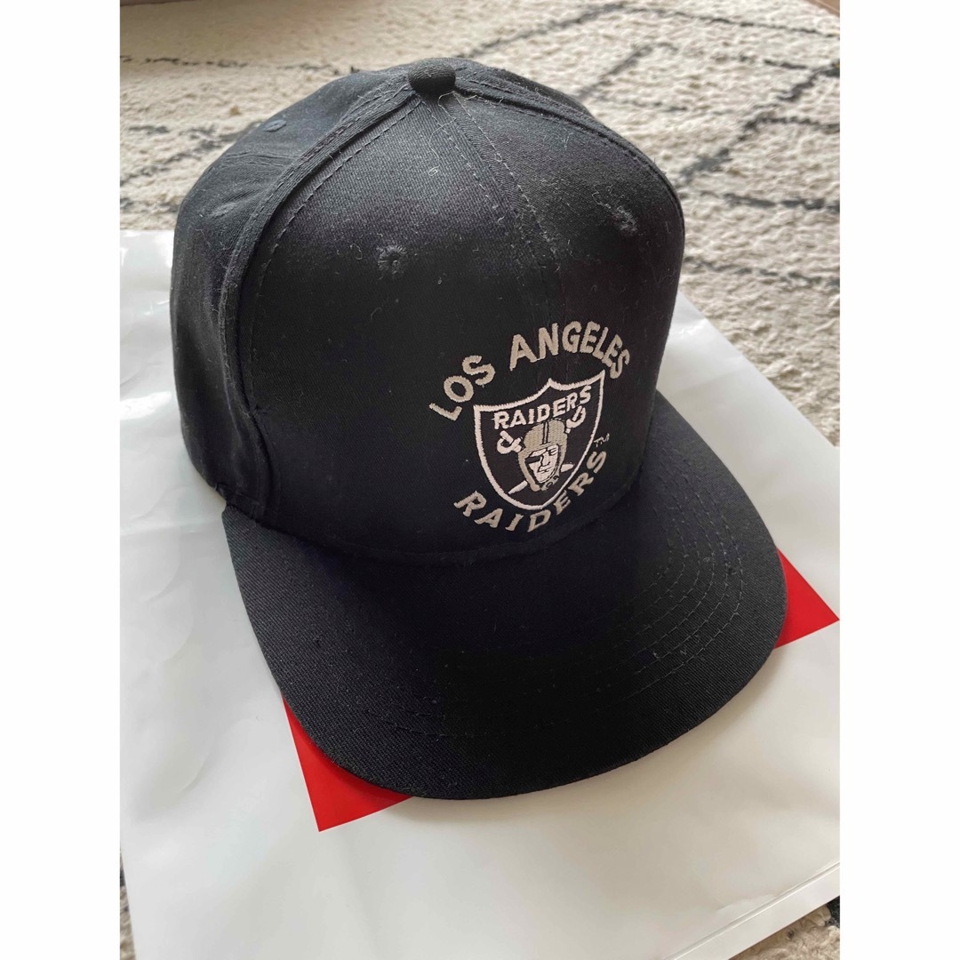 AJD LOS ANGELES RAIDERS スナップバックキャップ ブラックのサムネイル