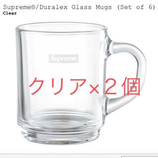 シュプリーム(Supreme)のSupreme Duralex Glass Mugs ２個(グラス/カップ)