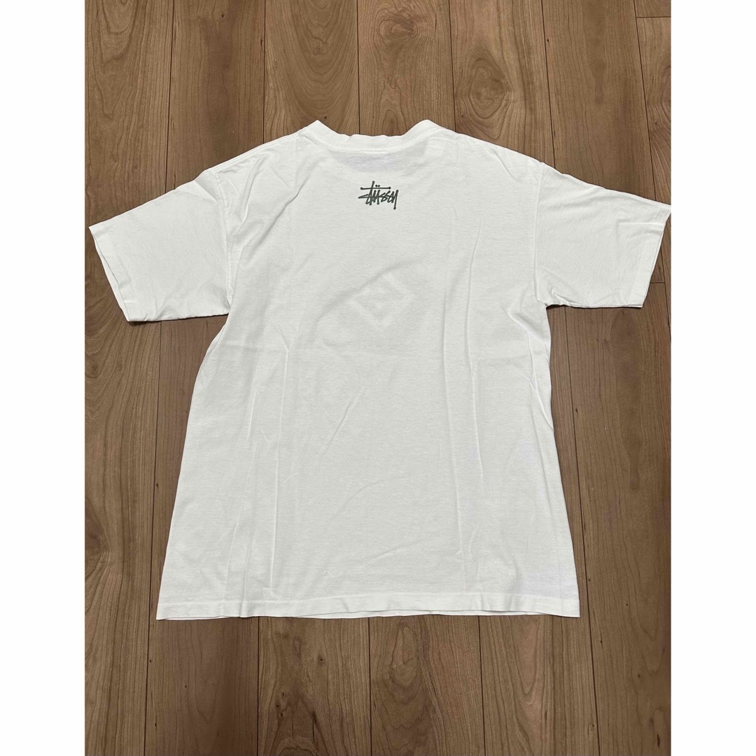 【L】90代前半 白タグ Old Stussy S Logo Tee