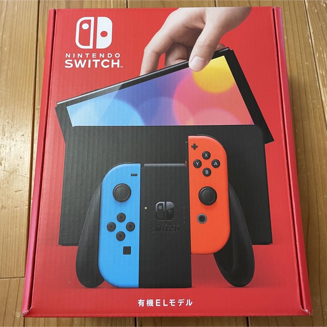 有機elモデル【新品未使用】Nintendo Switch 新型 有機ELモデル ネオン