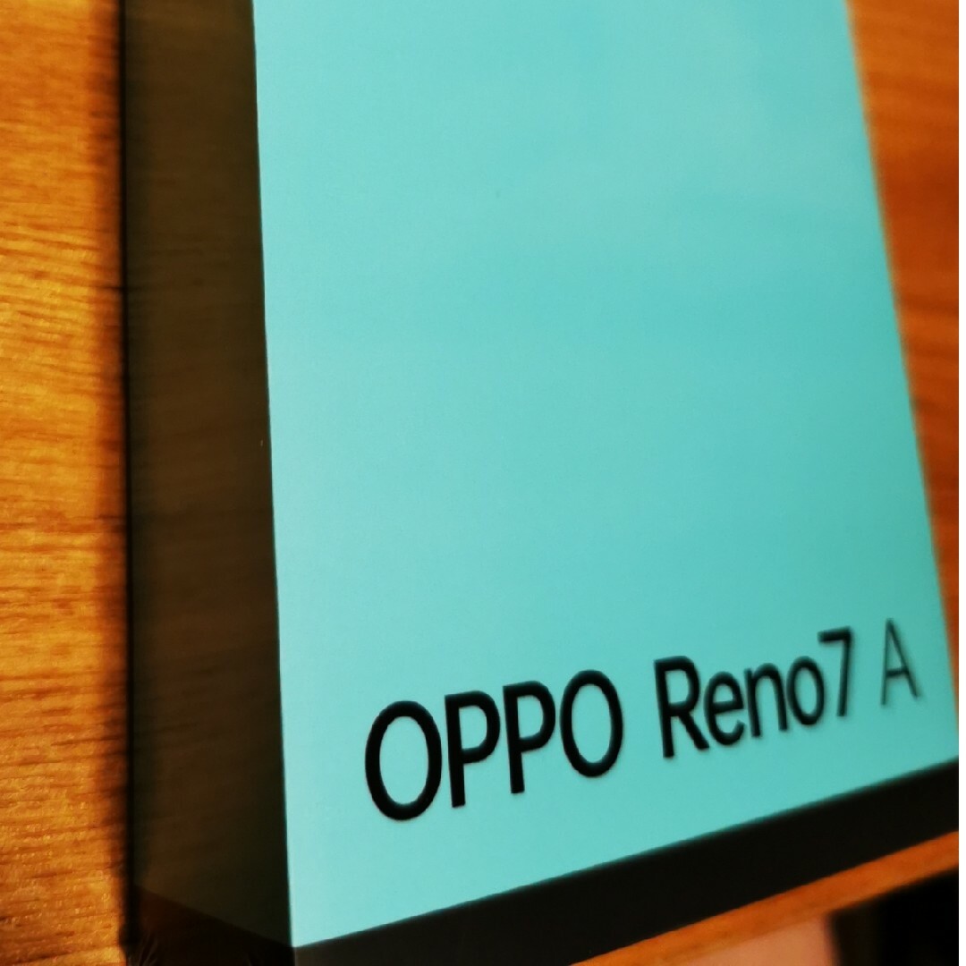 SIMフリー 新品未開封品 Oppo Reno7a スマホ/家電/カメラのスマートフォン/携帯電話(スマートフォン本体)の商品写真