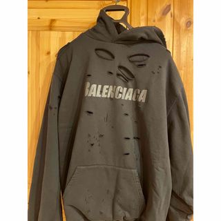 バレンシアガ(Balenciaga)のマッチズ購入！バレンシアガ　ダメージフーディー(パーカー)