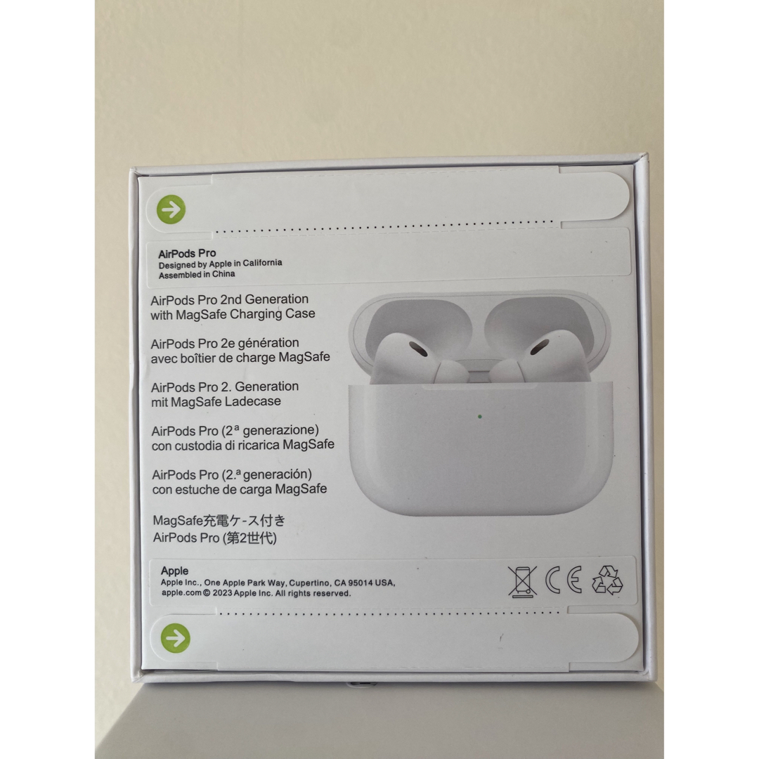 即購入OK/新品未使用/並行輸入品】AirPodsPro第2世代 | www