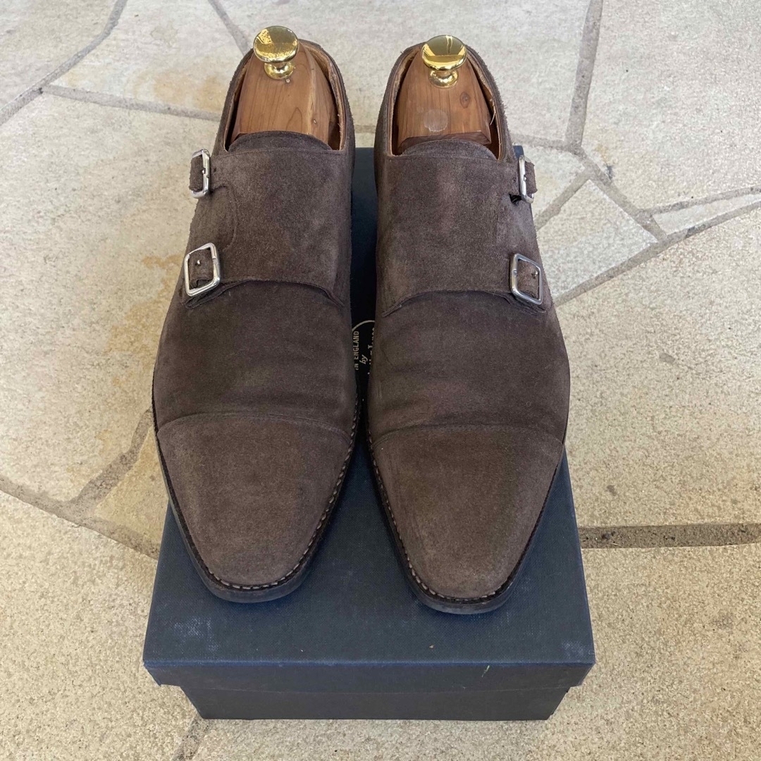 クロケット&ジョーンズ ダブルモンク LOWNDES ロウンズ 7.5