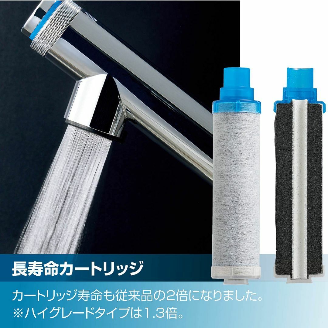 LIXIL(リクシル) INAX キッチン用 台付 ハンドシャワー付浄水器内蔵シ