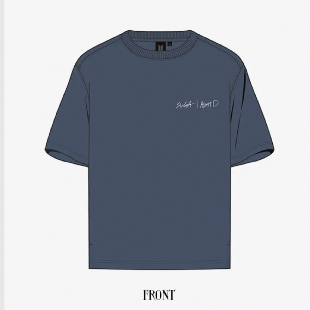 BTS　ユンギ　オーバーサイズ　Tシャツ　L　D-DAY　公式　新品未着用