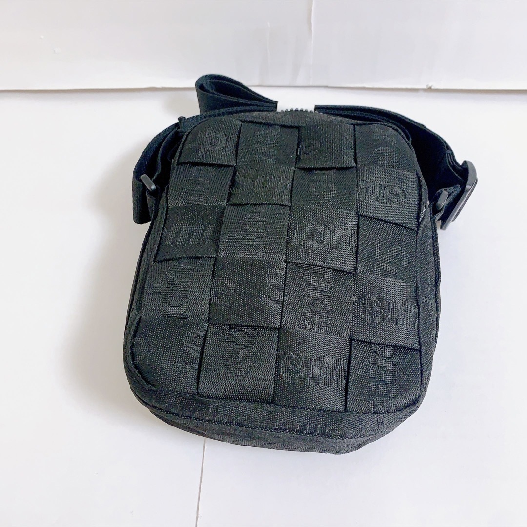 黒 Supreme Woven Shoulder Bag ショルダーバッグ 5
