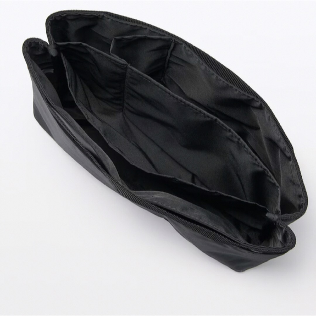 MUJI (無印良品)(ムジルシリョウヒン)のナイロン　バッグインバッグ ハンドメイドのファッション小物(バッグ)の商品写真