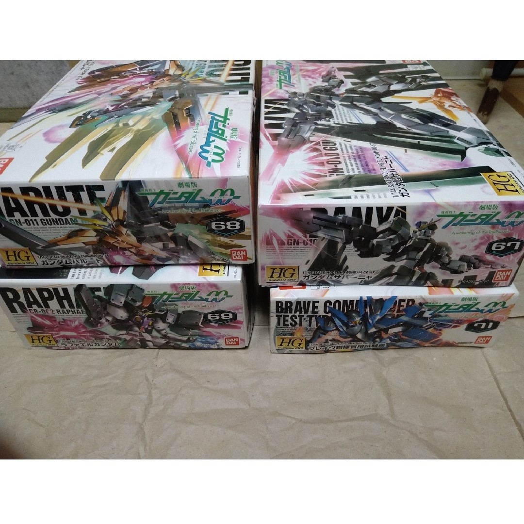 バンダイ HG ガンプラ まとめ売り ガンダムOO 劇場版 未組立-