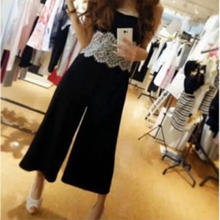 NOIR★レースベアオールインワン
