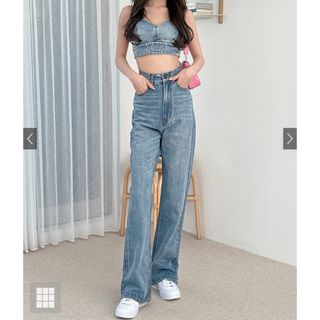 グレイル(GRL)の新品 デニムセットアップ GRL 即日発送OK(セット/コーデ)