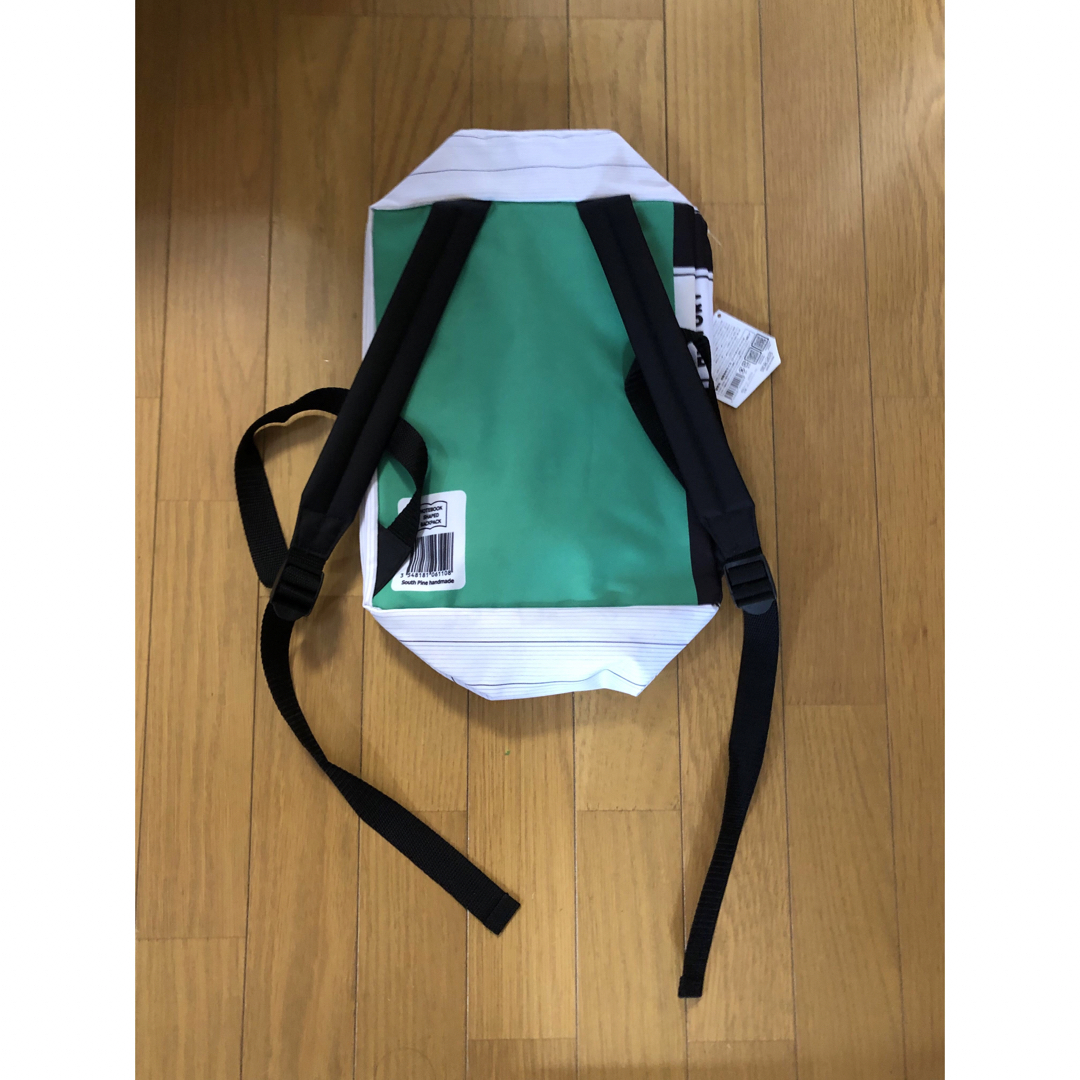 新品★ノート型のリュックサック（グリーンバージョン）★検：ちいかわ、塾バッグ キッズ/ベビー/マタニティのこども用バッグ(リュックサック)の商品写真