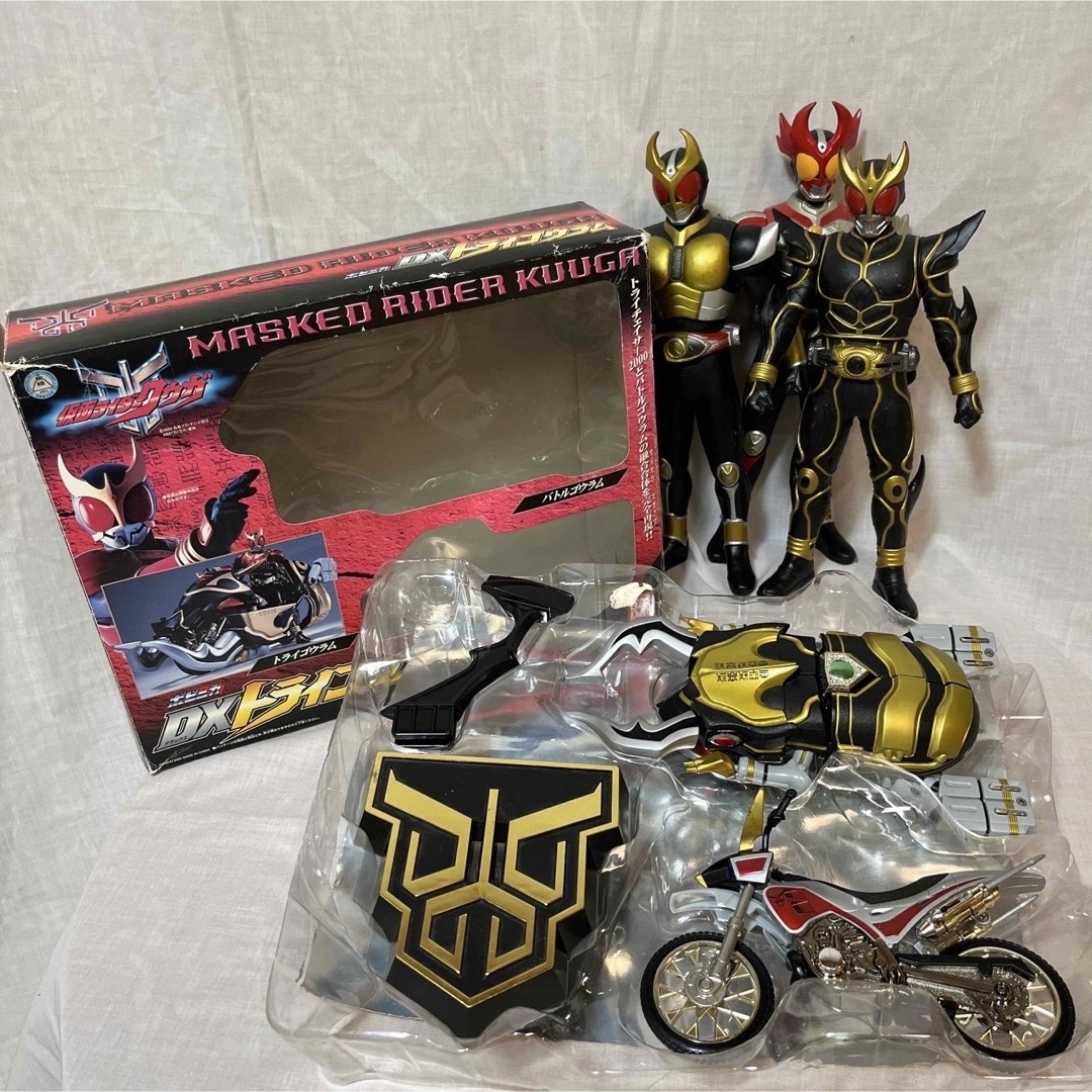 仮面ライダークウガ DXトライゴウラム ビッグサイズソフビおまけ