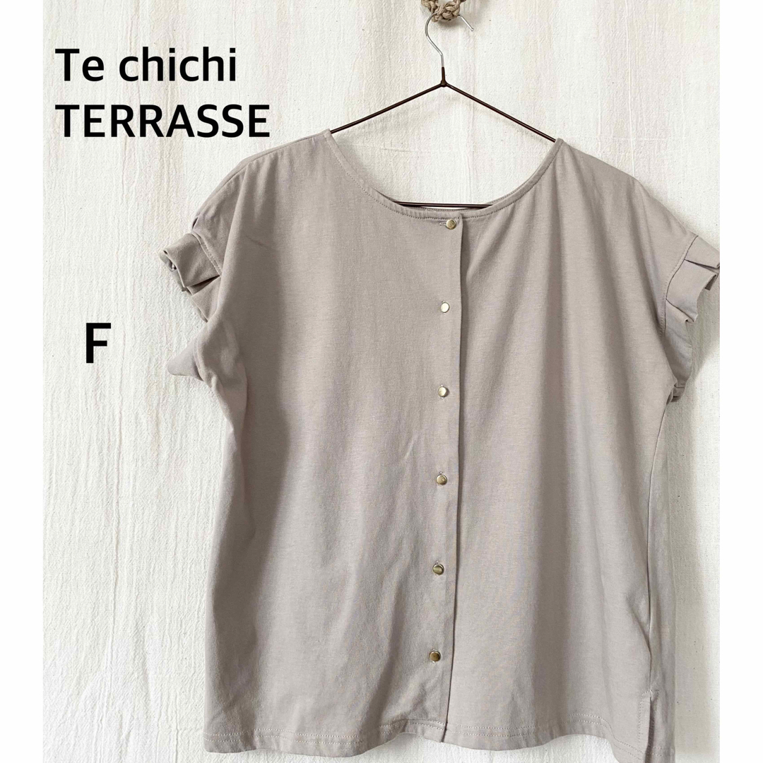 Techichi(テチチ)のTe chichi TERRASSE テチチテラス　半袖　シャツ　トップス レディースのトップス(シャツ/ブラウス(半袖/袖なし))の商品写真