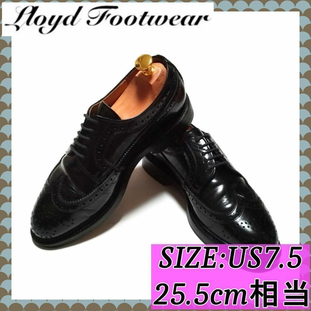 Lloyd Footwear　ロイドフットウェア　26cm　革靴　ウイングチップ