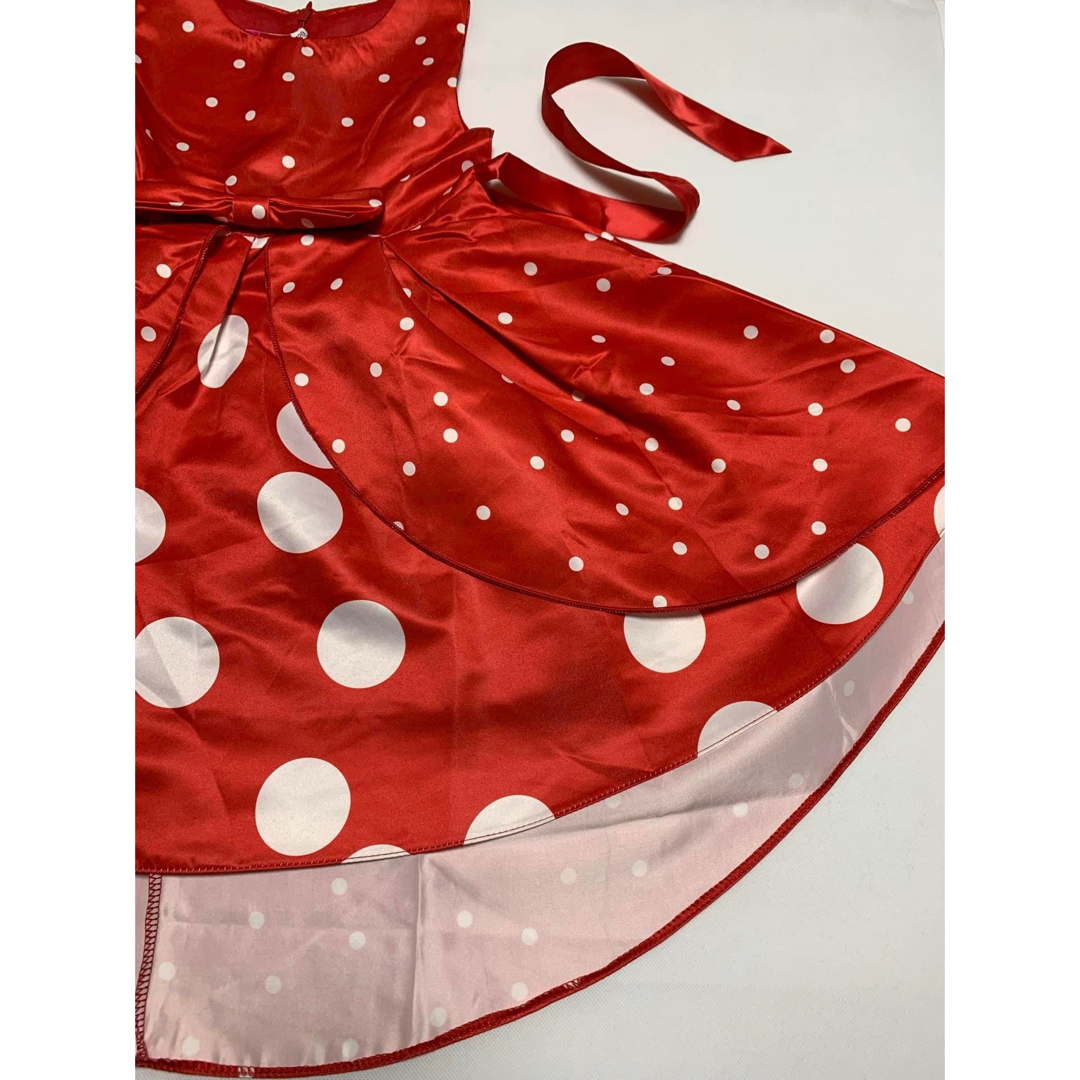 ✨可愛い✨ 水玉ドレス 130 ドット 女の子ワンピース 仮装 テーマパークの通販 by CuteHappy*shop｜ラクマ