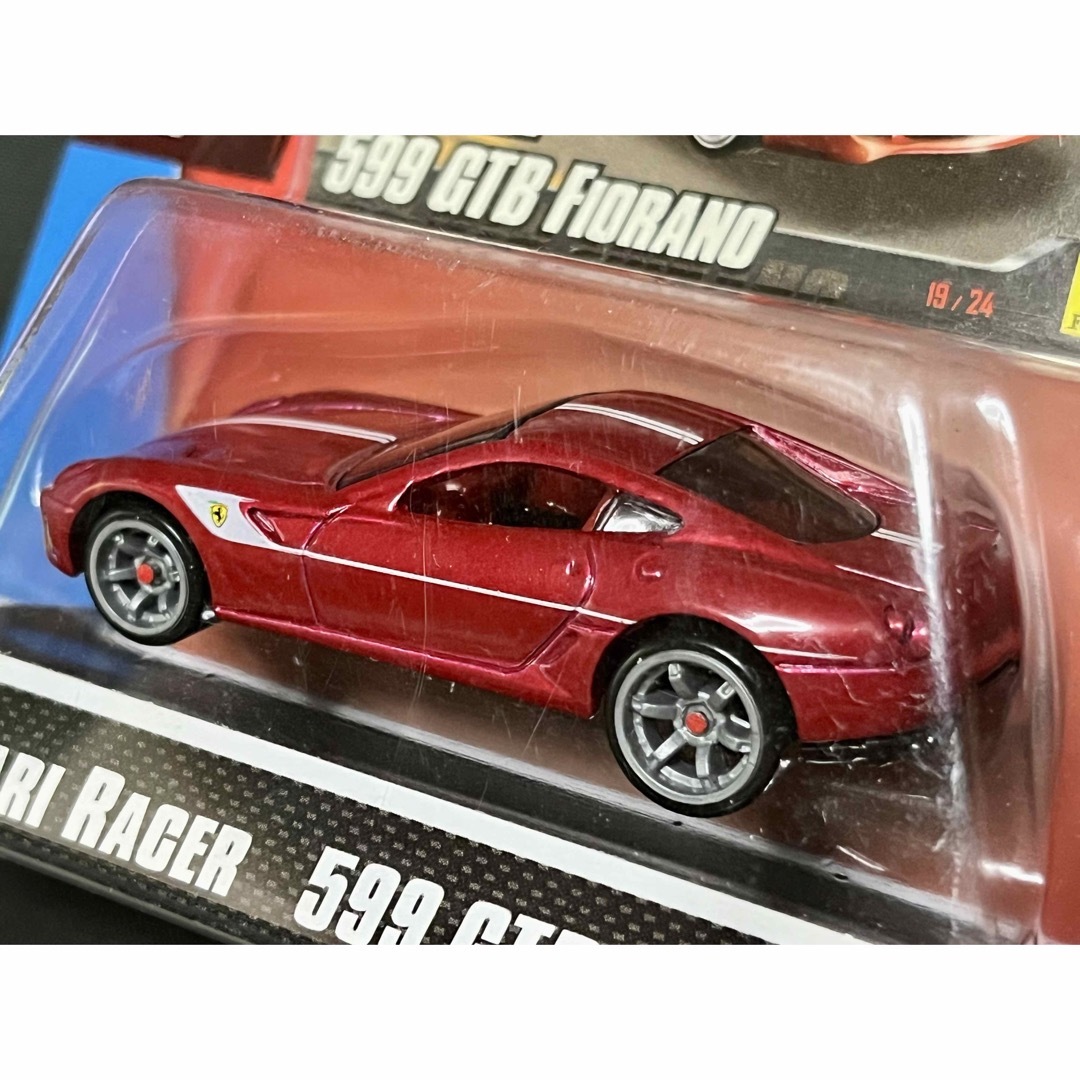 ホットウィール フェラーリ レーサー 599 GTB フィオラノ レッド