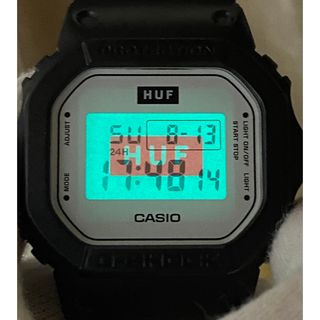 ジーショック(G-SHOCK)のHUF/コラボ/G-SHOCK/別注/ハフ/DW-5600/限定/スピード/箱付(腕時計(デジタル))