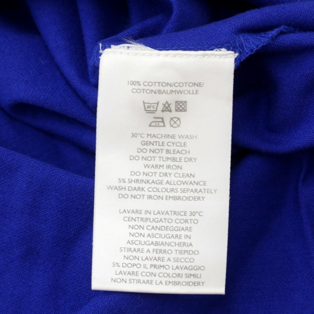 【中古】ピーエス ポールスミス PS Paul Smith 鹿の子コットン 半袖ポロシャツ ロイヤルブルー【サイズS】【メンズ】 メンズのトップス(ポロシャツ)の商品写真