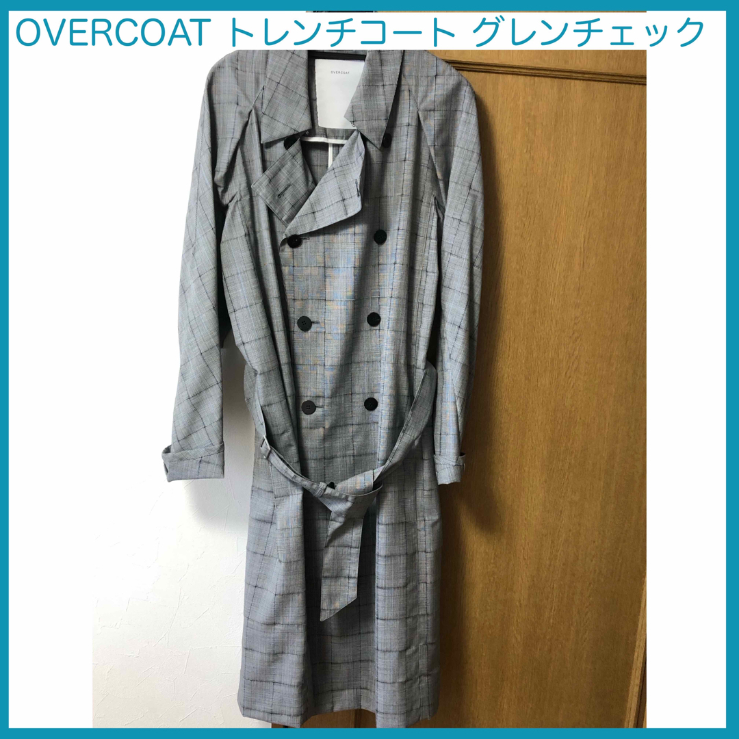 OVERCOAT トレンチコート グレンチェック