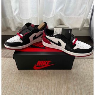 ジョーダン(Jordan Brand（NIKE）)のNike Air Jordan 1 Retro Low OG Black Toe(スニーカー)