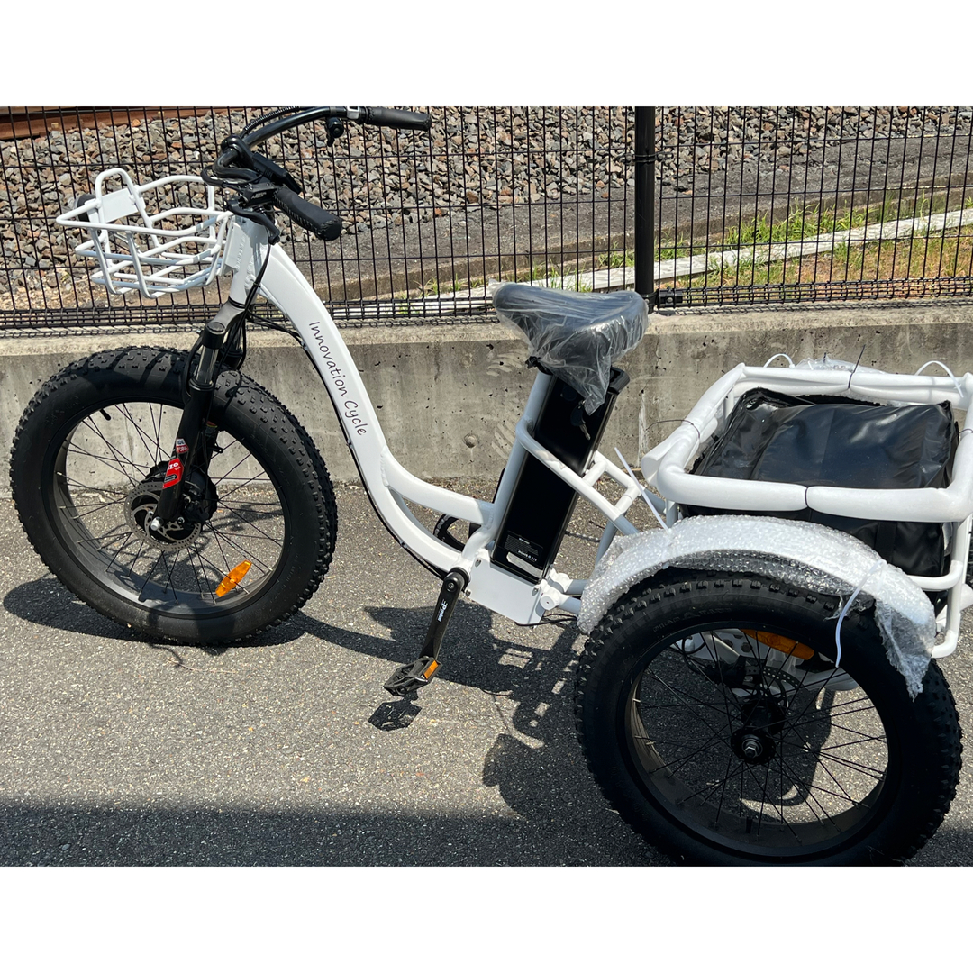 3輪電動アシスト付き自転車 送料200キロ圏内負担の通販 by NAB's shop