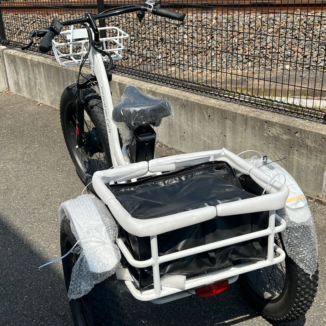 3輪電動アシスト付き自転車 送料200キロ圏内負担の通販 by NAB's shop