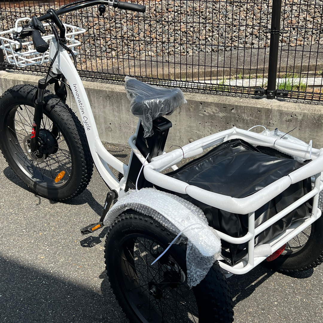 3輪電動アシスト付き自転車 送料200キロ圏内負担の通販 by NAB's shop