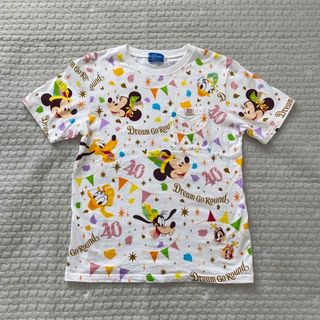 ディズニー(Disney)のディズニー40周年　ドリームゴーラウンド　tシャツ Sサイズ・100cm(Tシャツ/カットソー(半袖/袖なし))