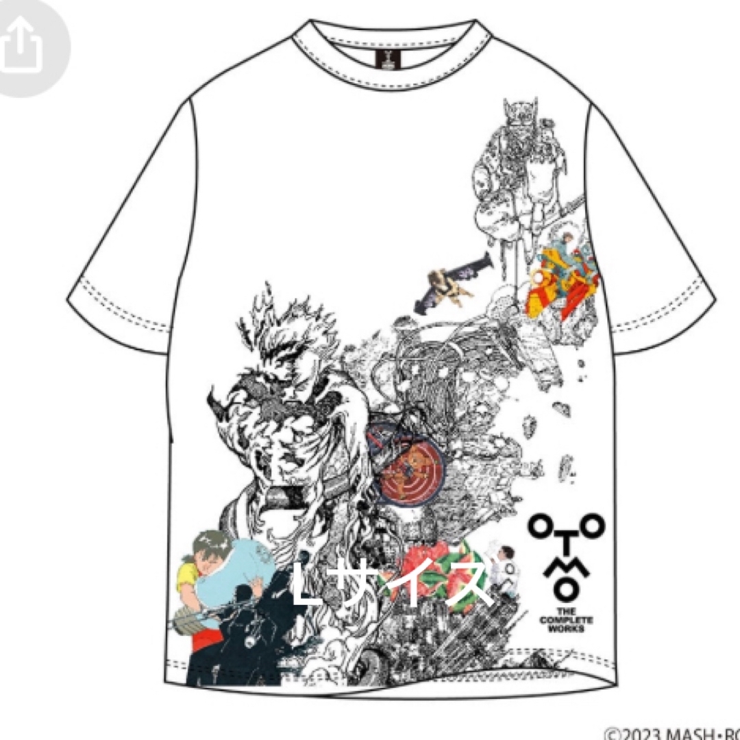 AKIRA セル画展 抽選限定tシャツ L 大友全集 - Tシャツ/カットソー