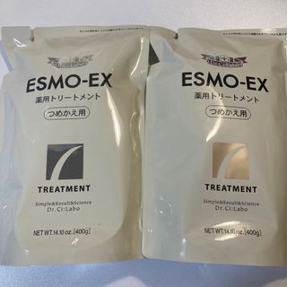 ドクターシーラボ(Dr.Ci Labo)のドクターシーラボ エスモEX 薬用トリートメント詰め替え用400g 2個セット(トリートメント)