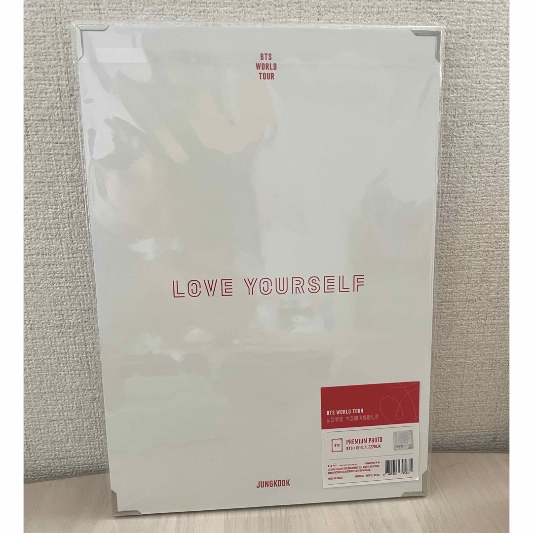 防弾少年団(BTS)(ボウダンショウネンダン)のBTS LOVE YOURSELFプレミアムフォト ジョングク エンタメ/ホビーのタレントグッズ(アイドルグッズ)の商品写真