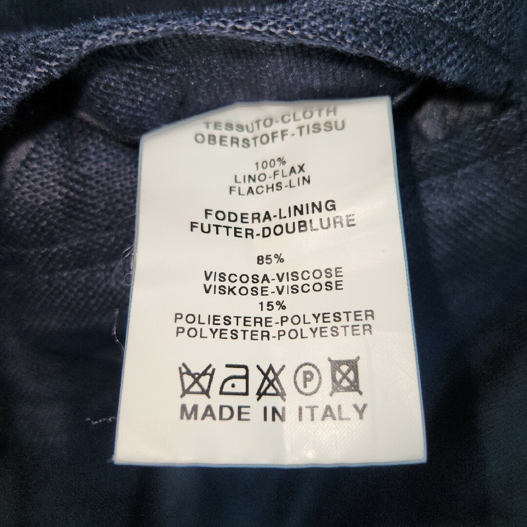EDDY MONETT　テーラードジャケット　リネン　イタリア製 8