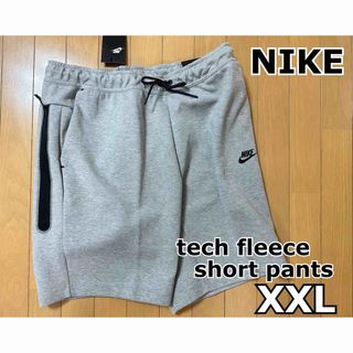 ナイキ(NIKE)の【新品未使用】NIKE tech fleece short pants（XXL）(ショートパンツ)