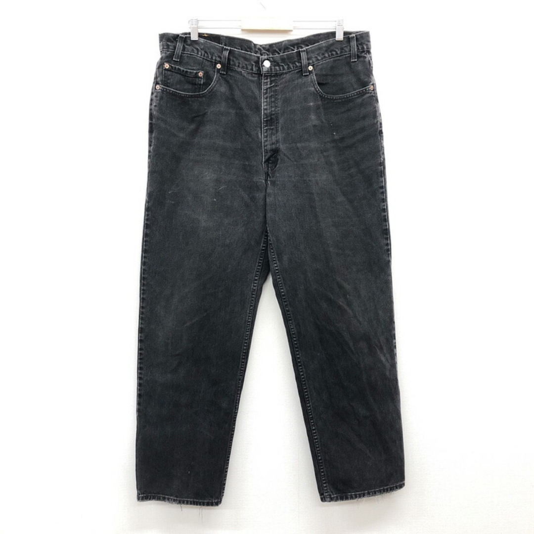 US古着 カナダ製 リーバイス Levi's 550 ブラックデニム パンツ テーパード REXED FIT サイズ：W40 L30.5【中古】 |  フリマアプリ ラクマ