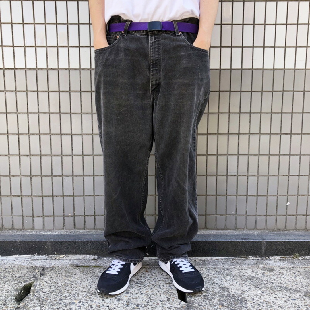 無地生産国00年代 リーバイス Levi's 550 RELAXED FIT ブラック