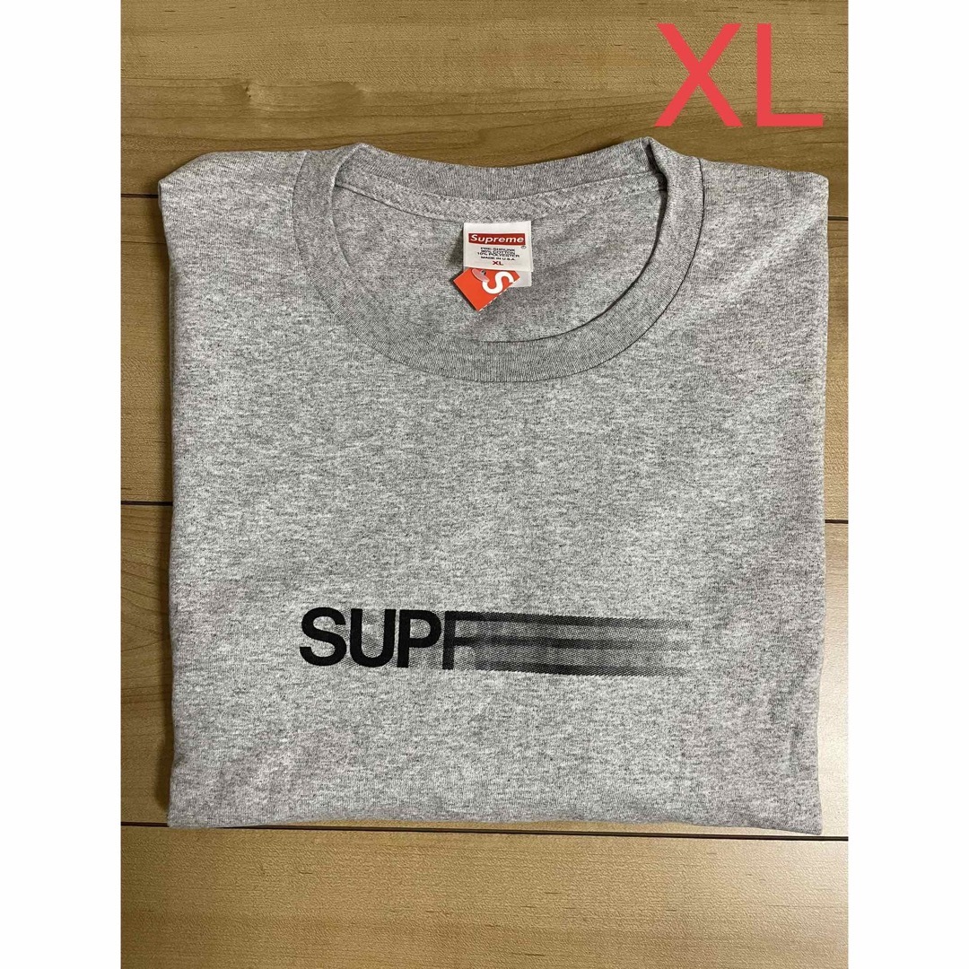 Supreme Motion Logo Tee / L / Ash Grey - Tシャツ/カットソー(半袖