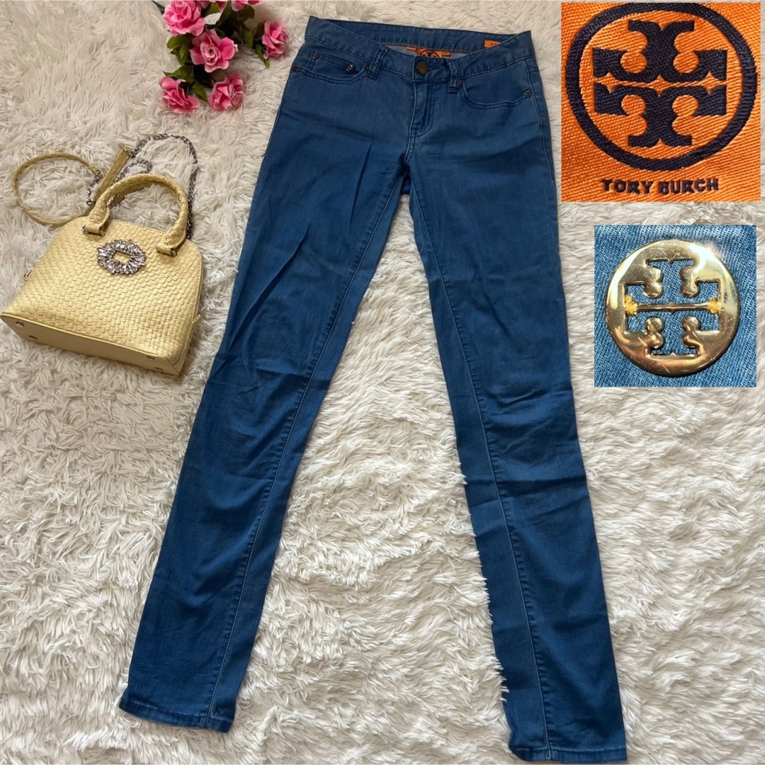 【SALE】トリーバーチ　デニム　24 スキニーデニム、TORY BURCH | フリマアプリ ラクマ