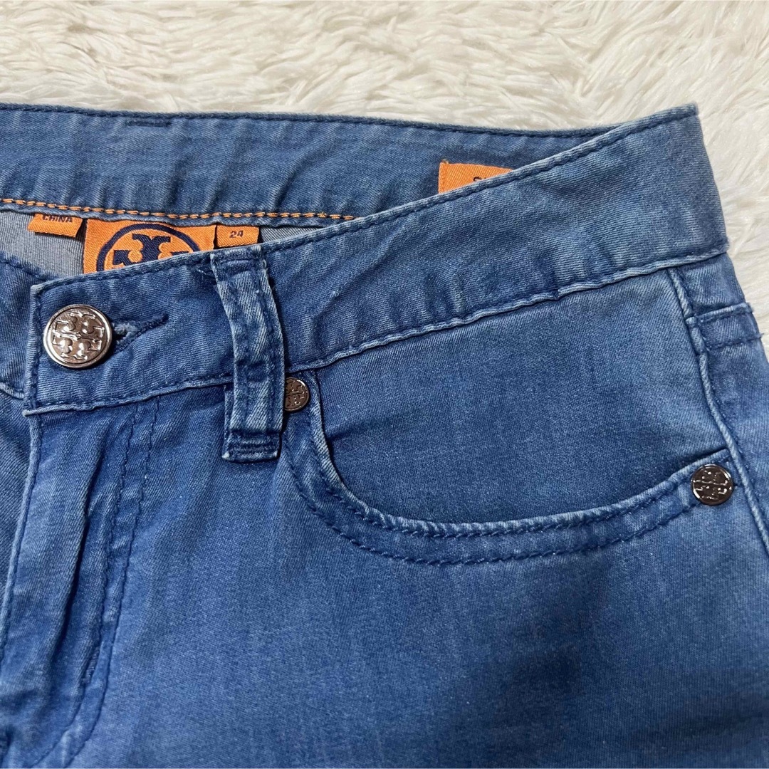 【SALE】トリーバーチ　デニム　24 スキニーデニム、TORY BURCH