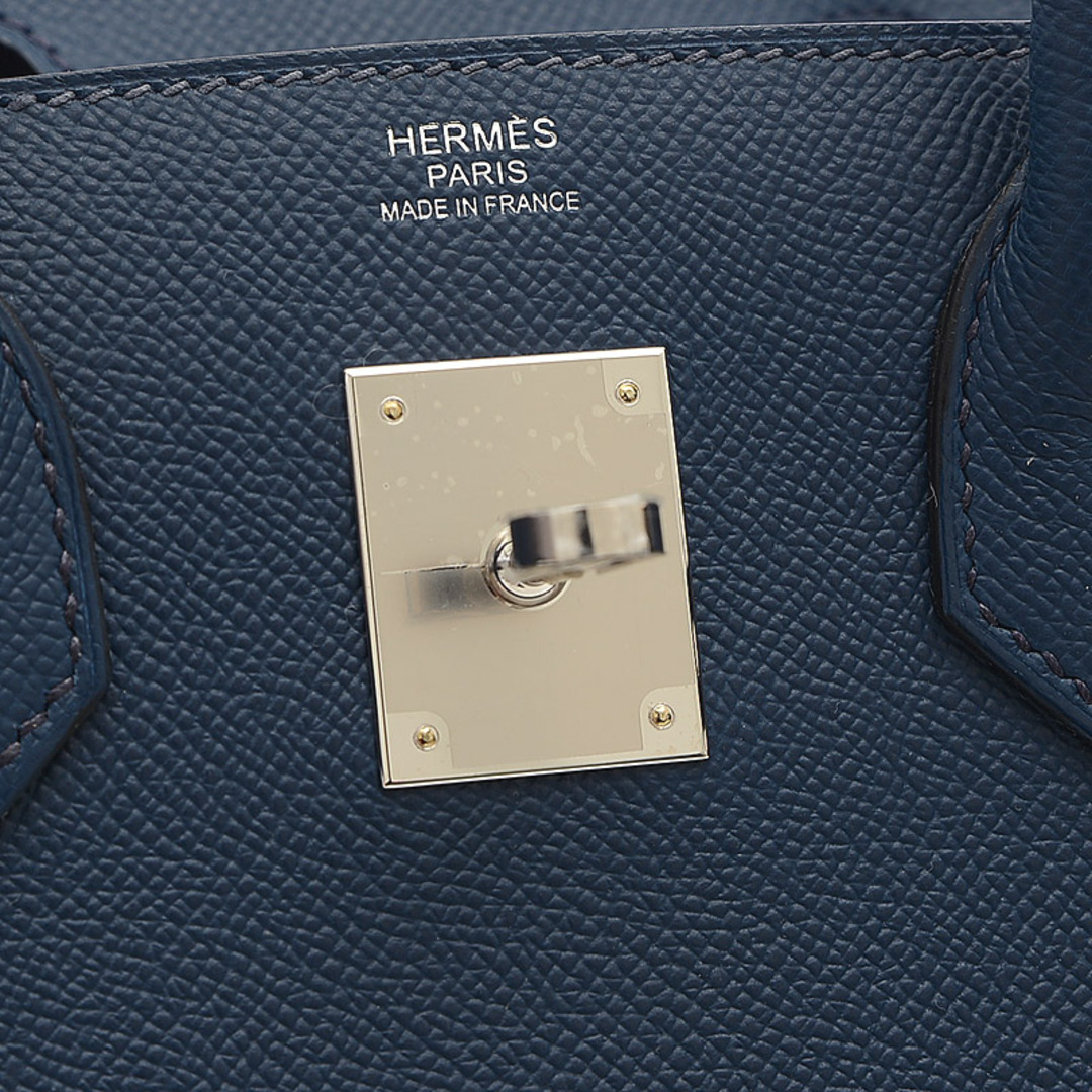 Hermes(エルメス)のエルメス バーキン30 セリエ エプソン ブルードプリュス シルバー金具 B刻印 レディースのバッグ(ハンドバッグ)の商品写真