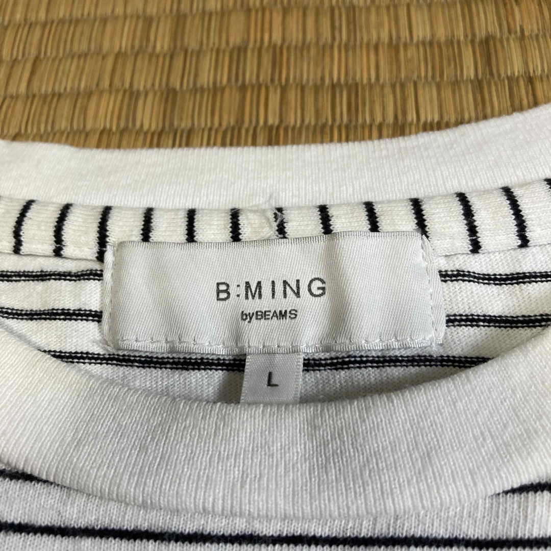 BEAMS(ビームス)の新品並❗️BEAMSビームスボーダーTシャツ⭐️⭐️⭐️ メンズのトップス(Tシャツ/カットソー(半袖/袖なし))の商品写真
