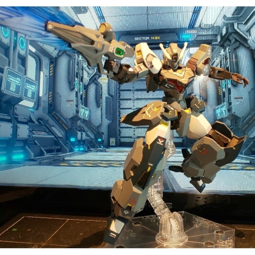 HG 水星の魔女 ガンヴォルヴァ+Ver ミキシング完成品