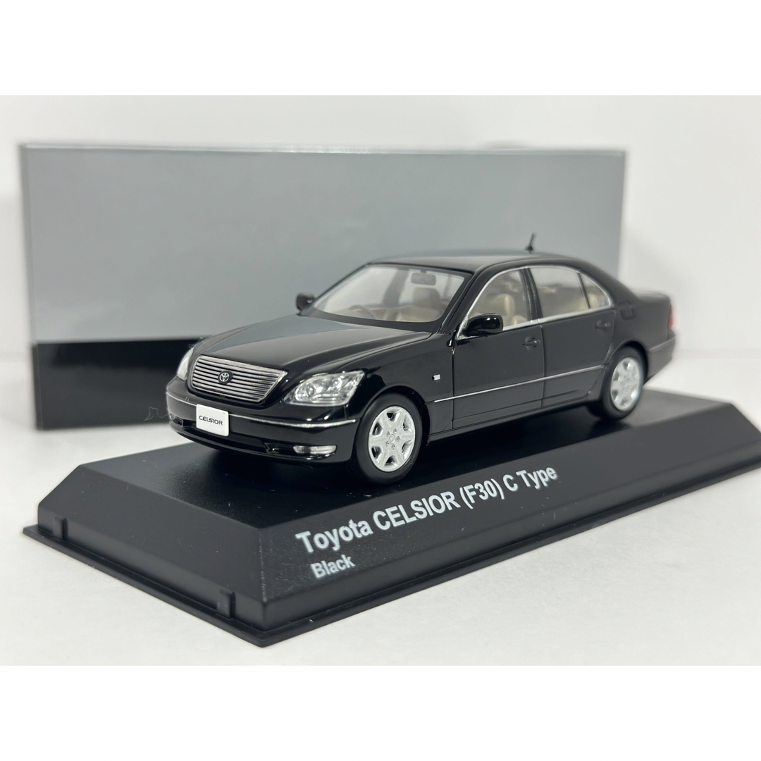 特別セール品】 中古品 1/43 ブラック Type C F30 セルシオ トヨタ