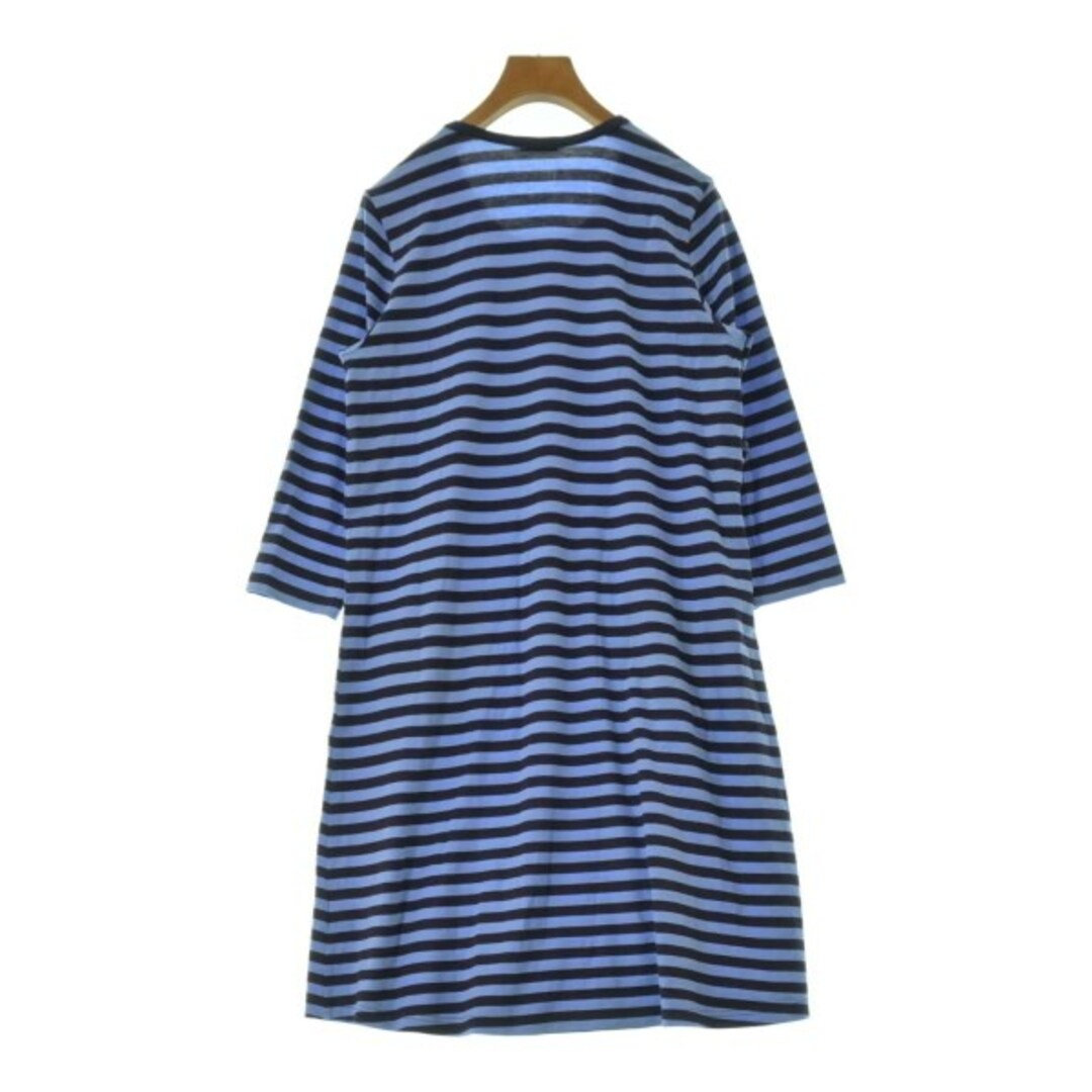 marimekko - marimekko マリメッコ ワンピース S 青x紫等(ボーダー