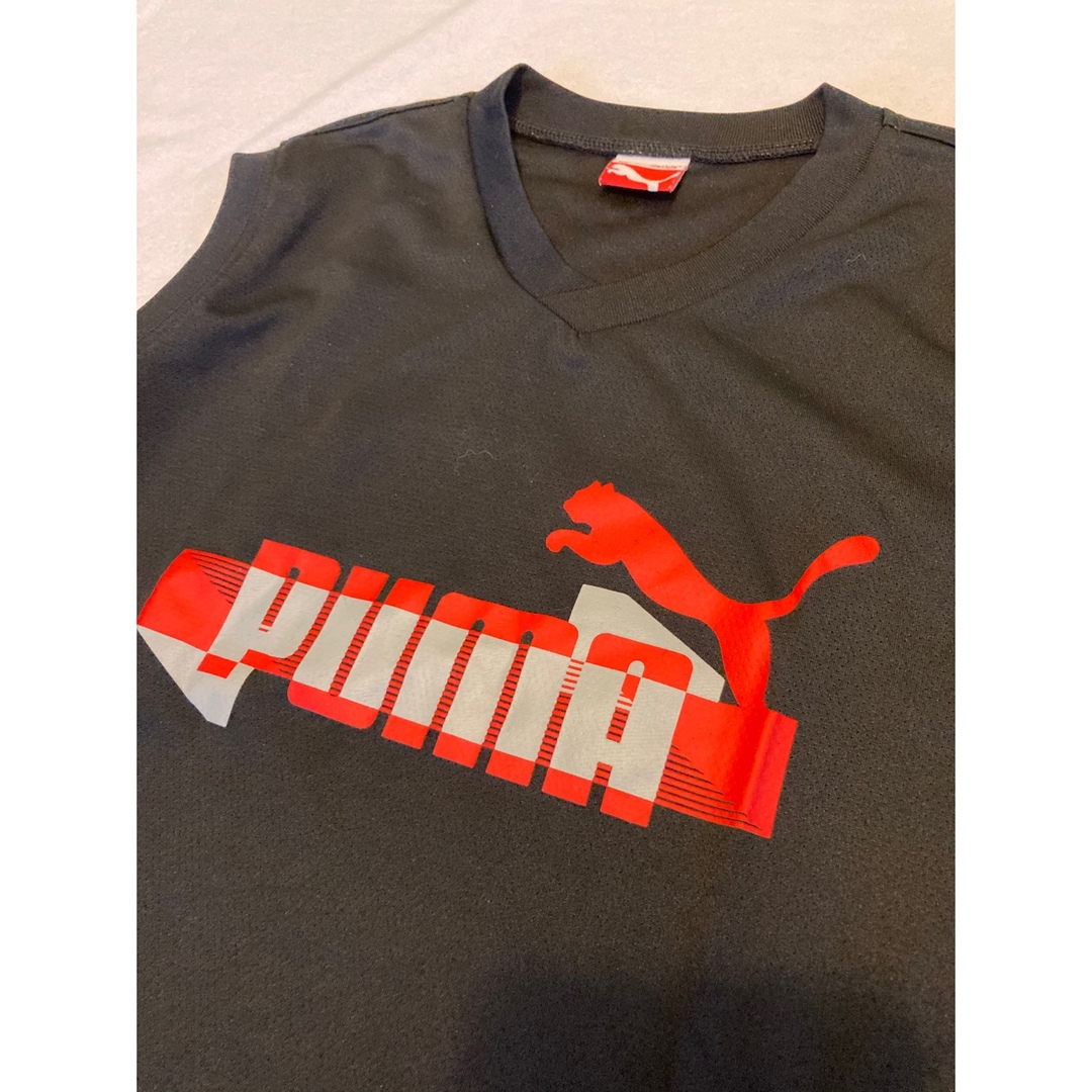 PUMA(プーマ)のプーマ　PUMA ノースリーブ  シャツ140 キッズ/ベビー/マタニティのキッズ服男の子用(90cm~)(Tシャツ/カットソー)の商品写真