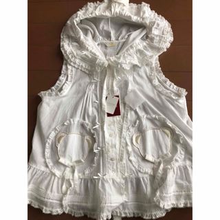 PINK HOUSE - ♡新品♡ ピンクハウス テディワッペン ベストの通販|ラクマ