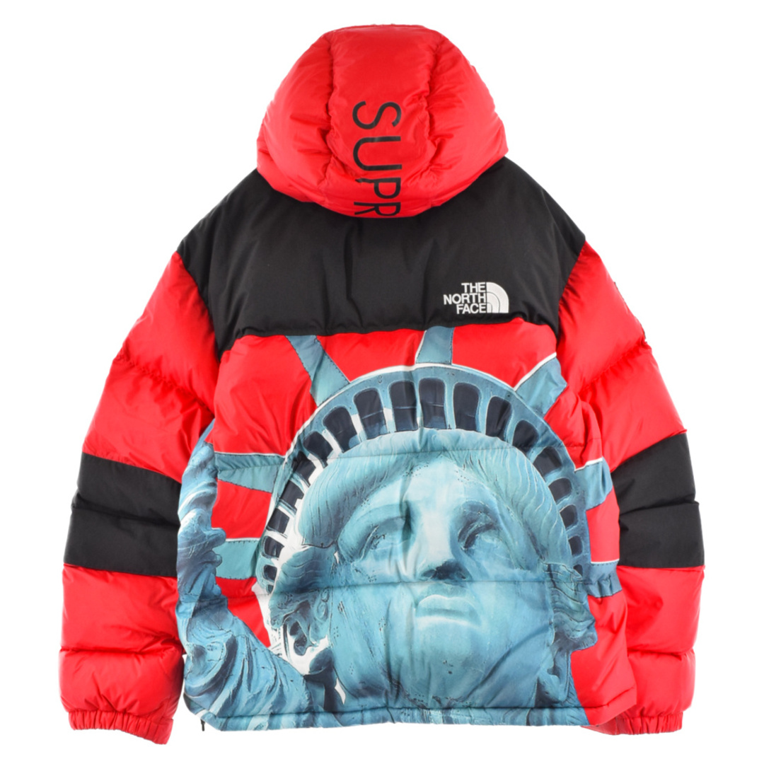 SUPREME シュプリーム 19AW×THE NORTH FACE Statue of Liberty Baltoro Jacket  ザノースフェイス スタチューオブリバティー バルトロ ダウン ジャケット 自由の女神 レッド NF0A47EW