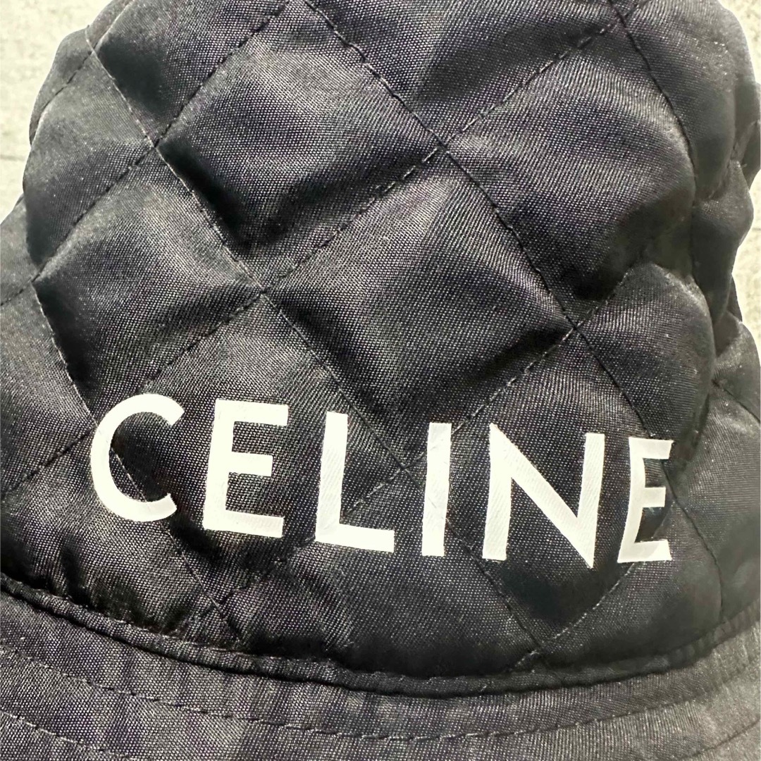 新品未使用 CELINE セリーヌ キルティング バケットハット Lサイズ