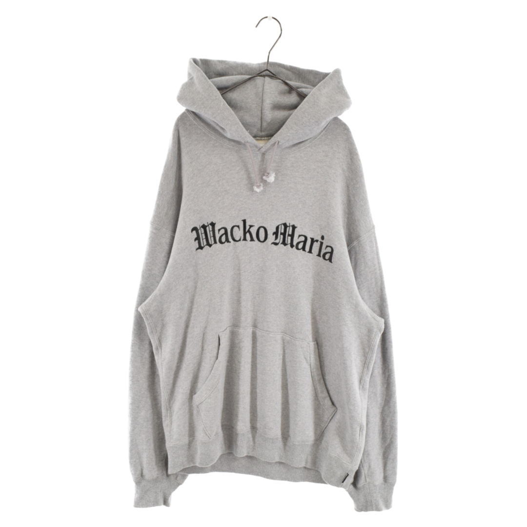 WACKO MARIA ワコマリア 23SS MIDDLE WEIGHT PULLOVER HOODED SWEAT SHIRT フロントロゴ  プルオーバーパーカー フーディー グレー 23SS-WMC-SS03 | フリマアプリ ラクマ