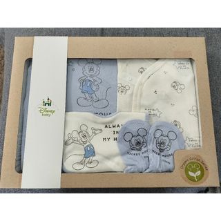 ディズニー(Disney)のDisney baby  ミッキー ベビー服  4点セット(カバーオール)